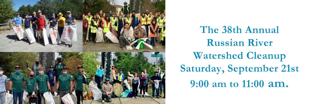 Join Us for the 38th Annual Russian River Watershed Cleanup