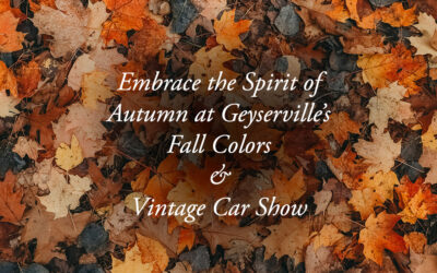 Celebrate Autumn’s Splendor at Geyserville’s Fall Colors & Vintage Car Show