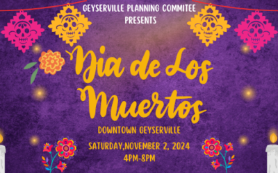 Join Us for Geyserville’s First Annual Dia de los Muertos Celebration!