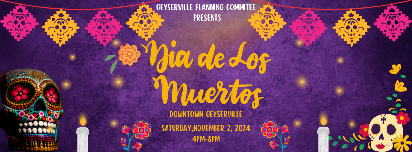 Join Us for Geyserville’s First Annual Dia de los Muertos Celebration!