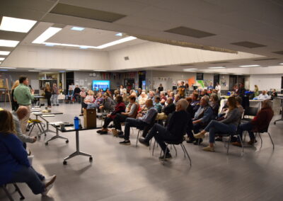 The 2025 Annual Town Hall Meeting was well attended.