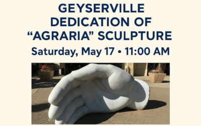 Geyserville Celebrates the Dedication of Agraria, a Stunning Sculpture Honoring the Region’s Agricultural Heritage