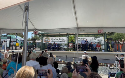 All Aboard! Windsor SMART Station Opens, Bringing Us Closer to Geyserville