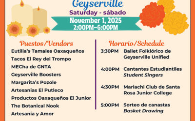 Celebrate Día de los Muertos in Geyserville: A Community Celebration of Life and Memory