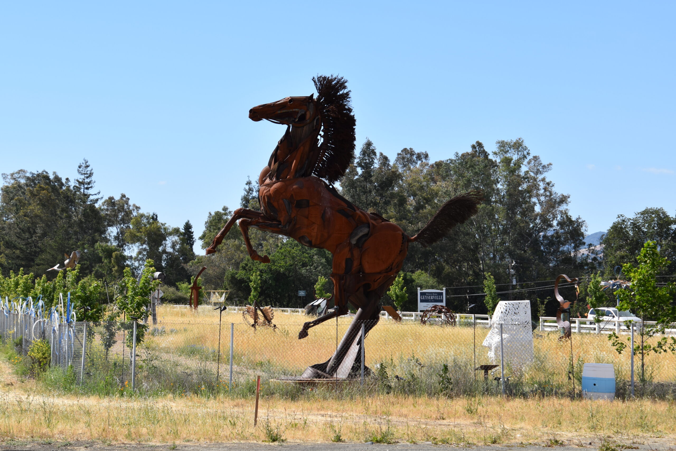 Geyserville Sculpture Garden