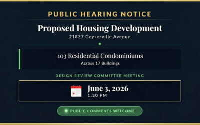 Proposed 103-Unit Residential Development to be Reviewed June 3