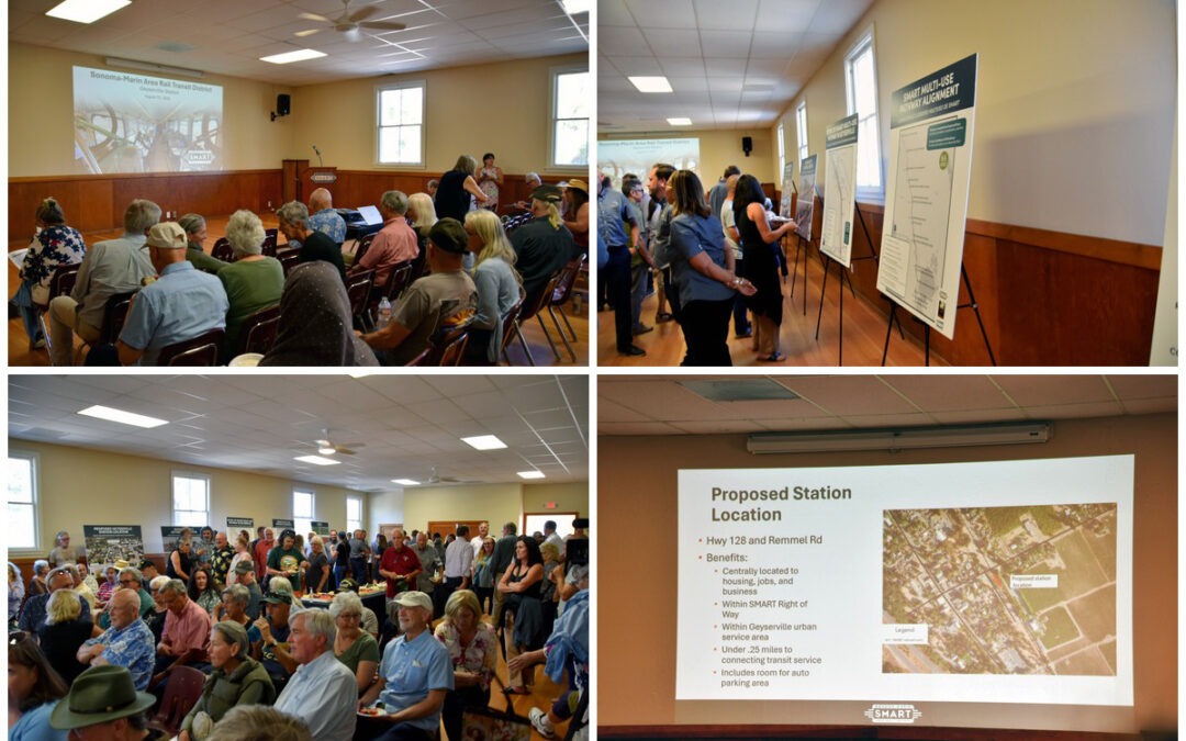Geyserville Steps Closer to a SMART Train Station